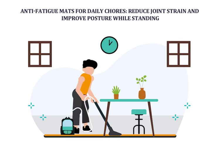 Anti-Fatigue Mats for Daily Chores: Reduce Joint Strain and Improve Posture While Standing